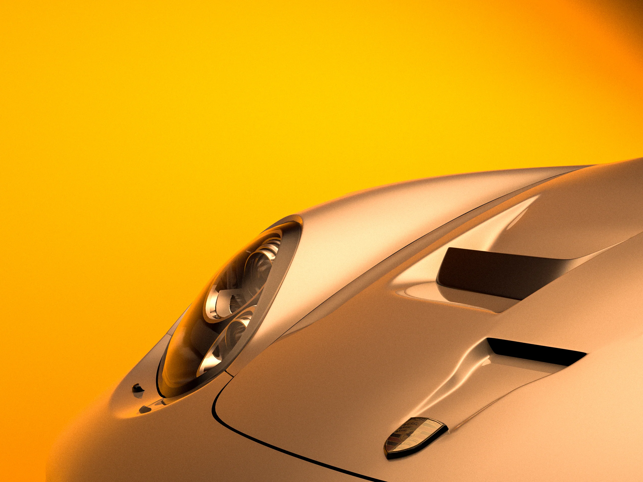 Robot Porsche 987.2 (2009–2012) Cayman / Boxter FRP & Partial Carbon Bonnet - Image 7