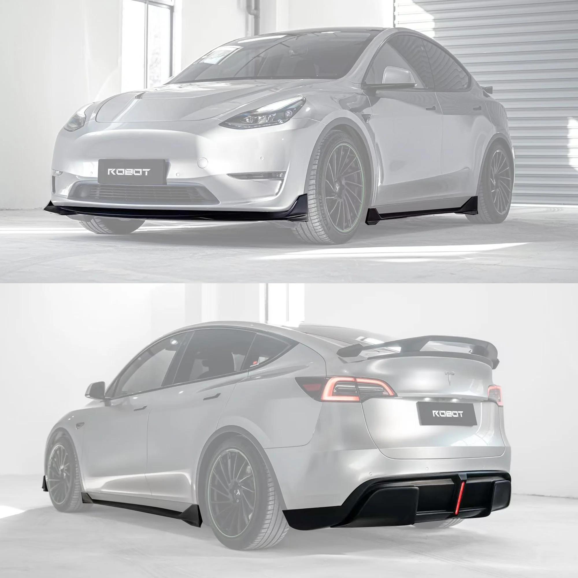 Robot Tesla Model Y Narrow Bodykit "Hydrogen"