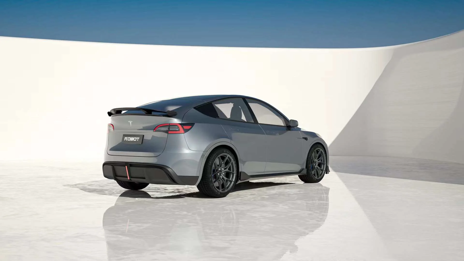 Robot Tesla Model Y Narrow Bodykit "Hydrogen" - Image 24