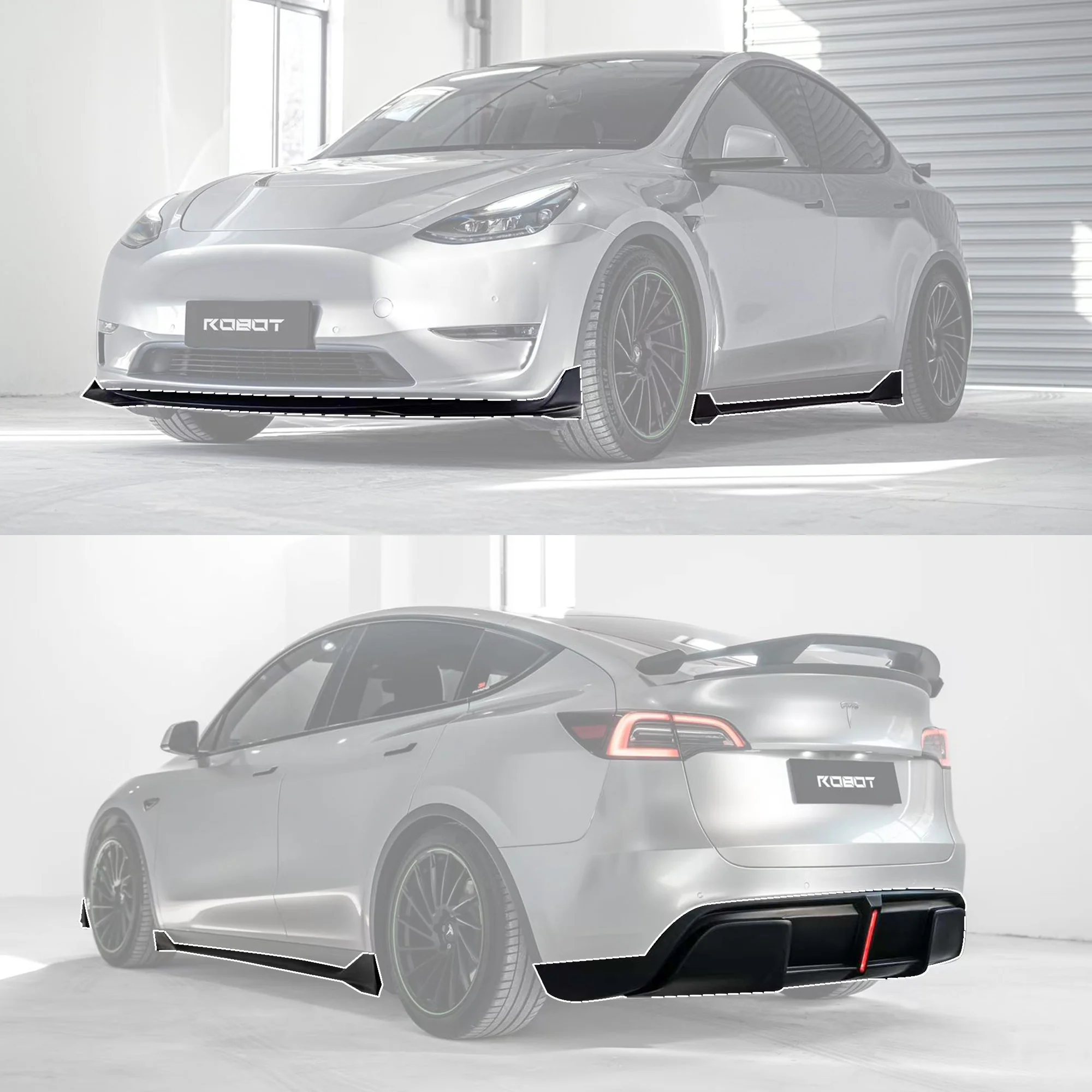 Robot Tesla Model Y Narrow Bodykit "Hydrogen" - Image 29