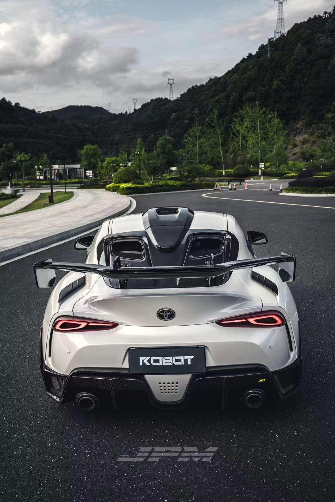 Robot Toyota GR Supra  Alerion B Complete Narrow Body Kit - Image 20