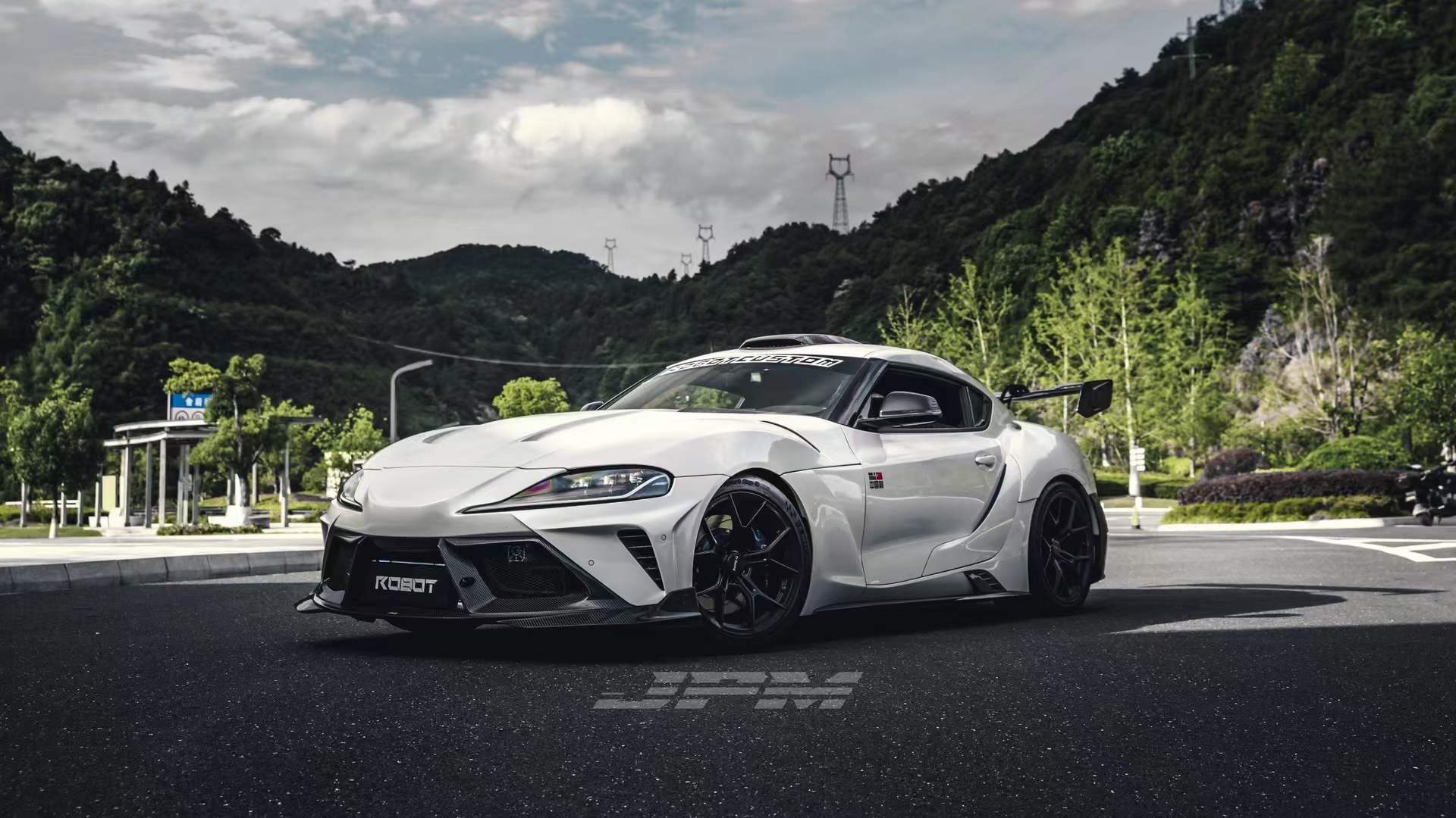 Robot Toyota GR Supra  Alerion B Complete Narrow Body Kit - Image 21