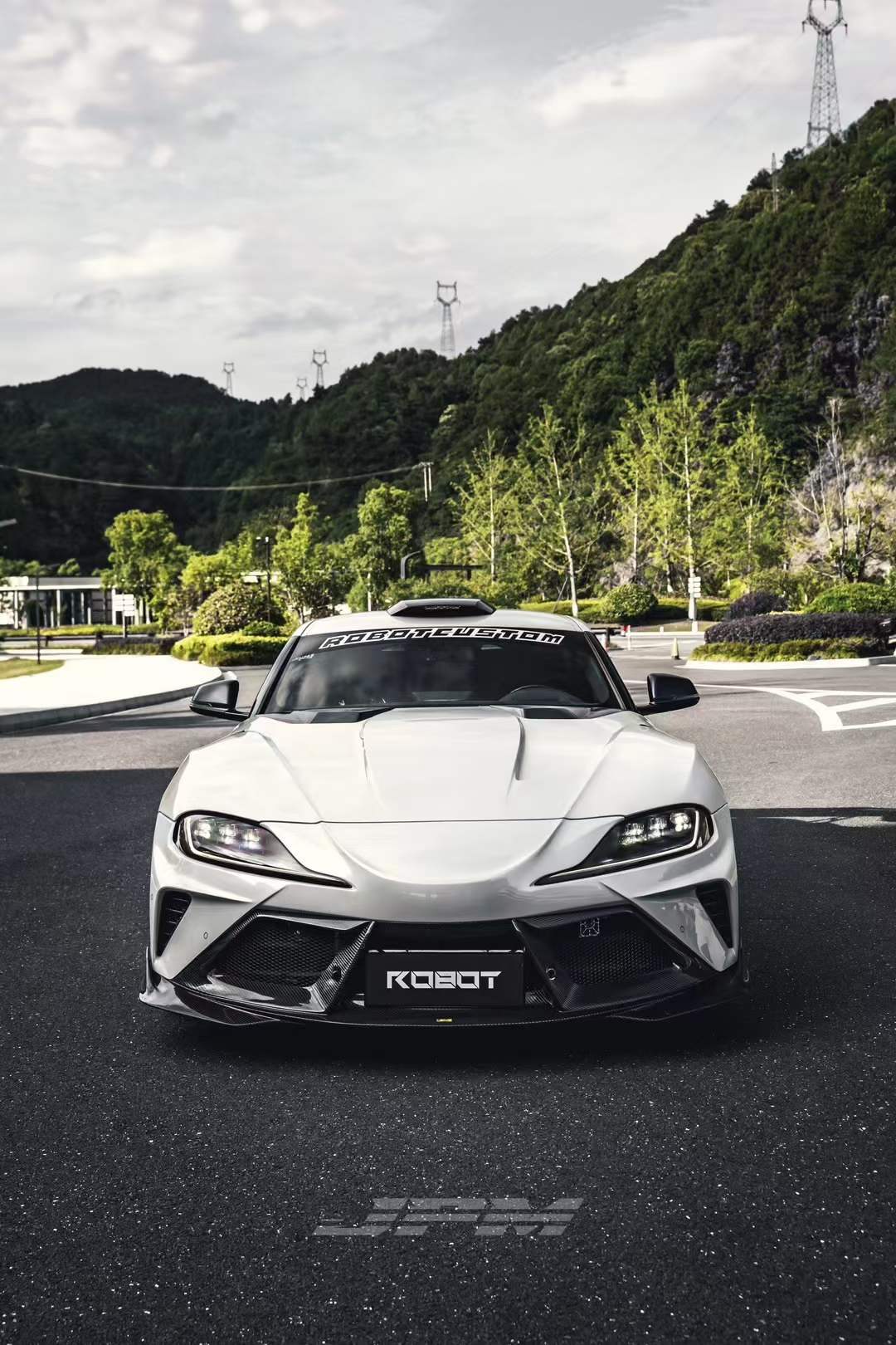 Robot Toyota GR Supra  Alerion B Complete Narrow Body Kit - Image 22