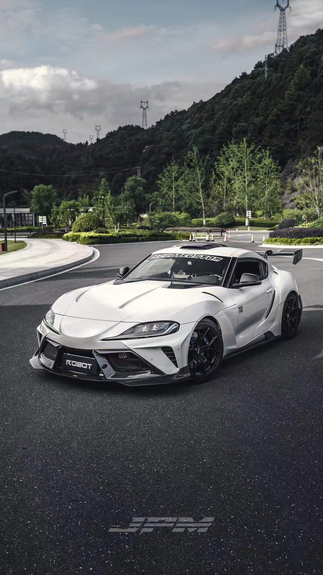 Robot Toyota GR Supra  Alerion B Complete Narrow Body Kit - Image 26