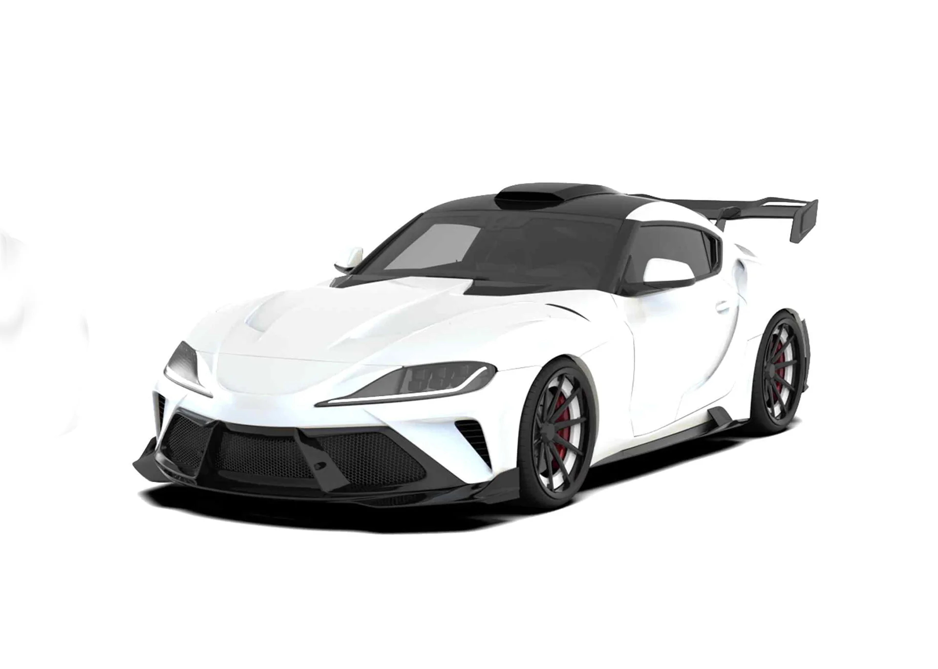 Robot Toyota GR Supra  Alerion B Complete Narrow Body Kit - Image 3