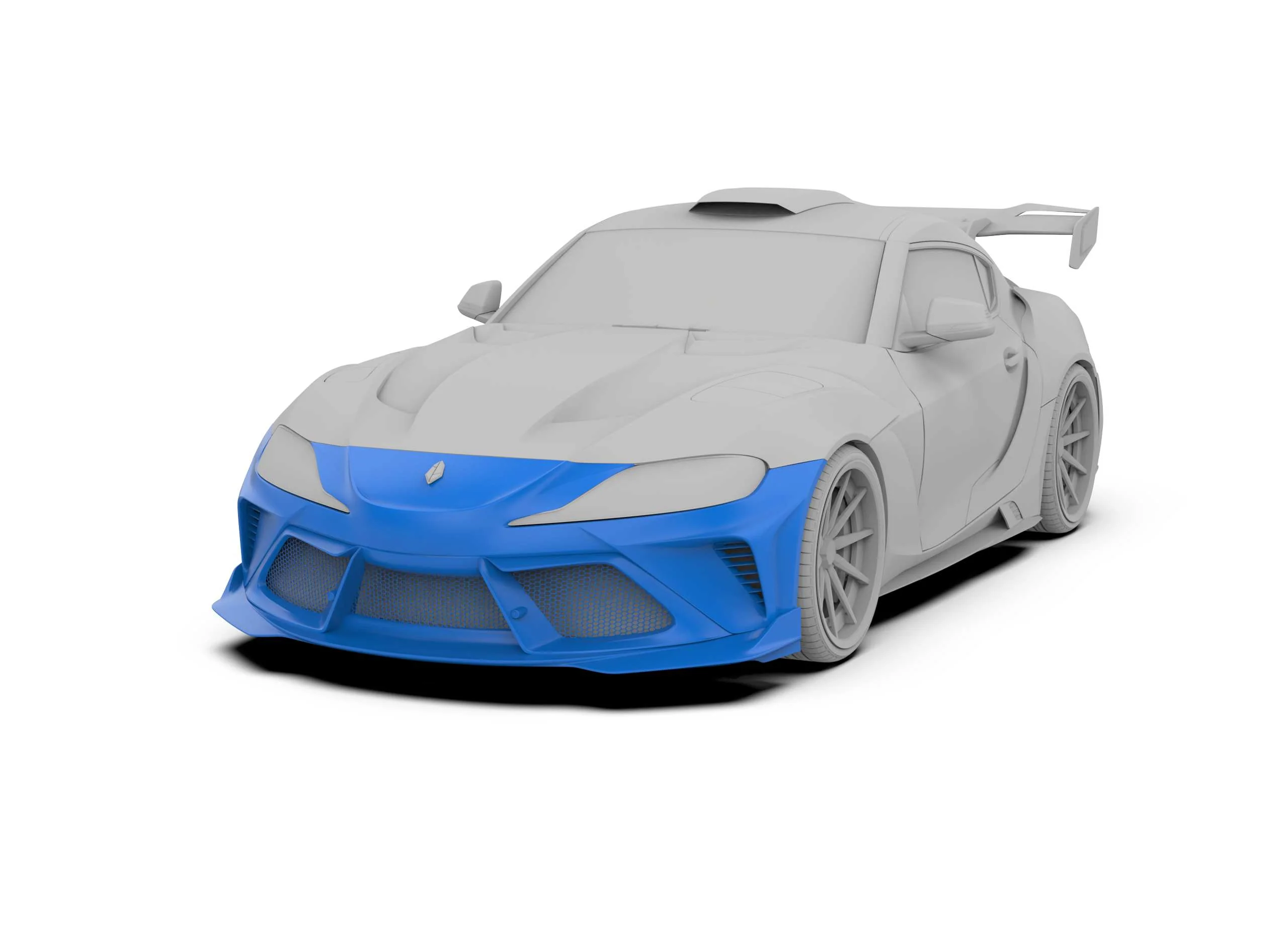 Robot Toyota GR Supra  Alerion B Complete Narrow Body Kit - Image 33