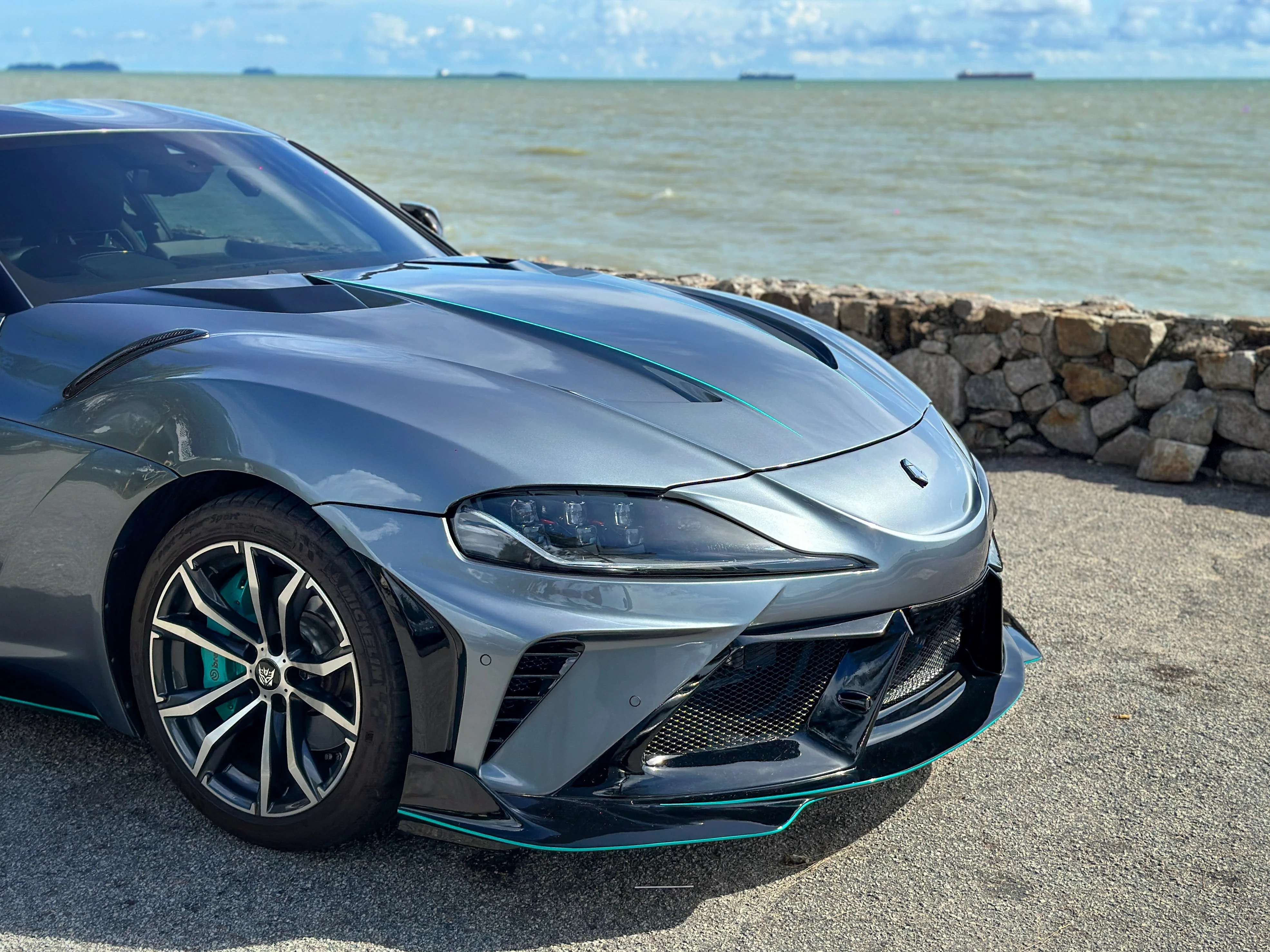 Robot Toyota GR Supra  Alerion B Complete Narrow Body Kit - Image 38