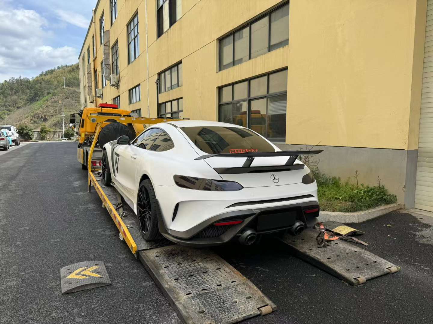 Robot Works Mercedes AMG GT Spoiler - Image 7
