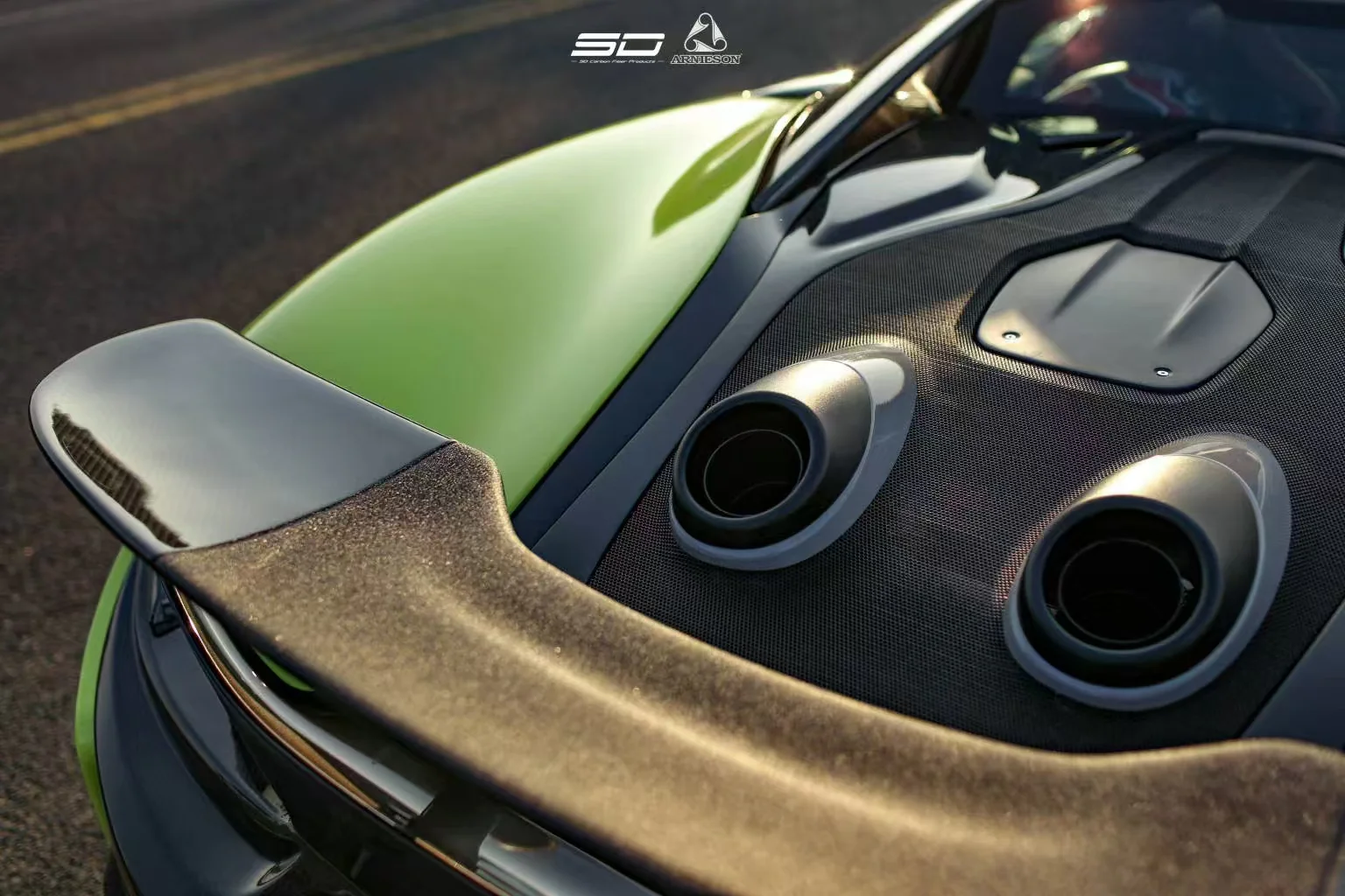 SD Carbon 600LT Conversion Body Kit for McLaren 540C 570S Full Prepreg / Dry Carbon - Image 8