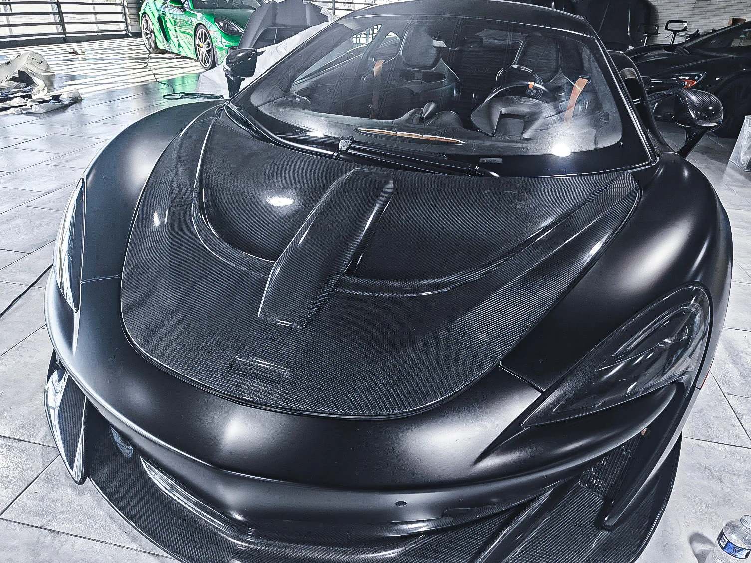 SD Carbon McLaren 540C 570S Full Prepreg / Dry Carbon P1 / Senna Style Bonnet - Image 12