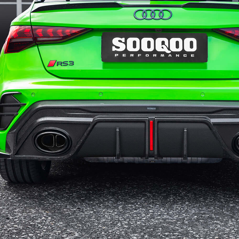 SOOQOO Audi RS3 8Y Full Dry-Carbon (Prepreg) Body Kit HATCHBACK - Image 10
