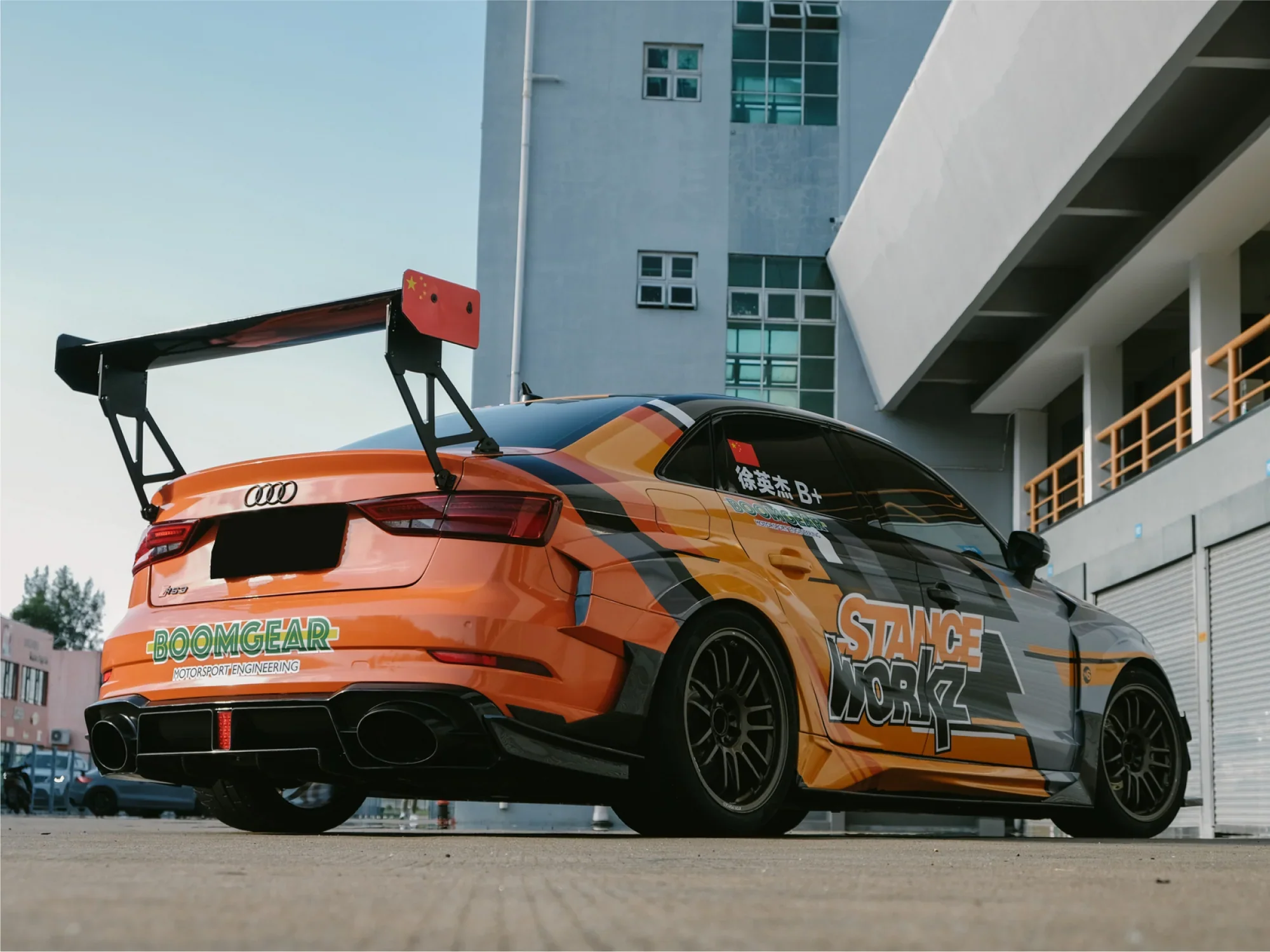 Audi RS3 8v EPR STANCEWORKZ Spec LM Widebody Kit (FRP / Carbon) - Image 4