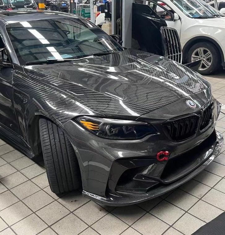 TAKD Pre-preg Carbon Front Fenders for BMW M2 / M2C F87 2016-2021 - Image 4