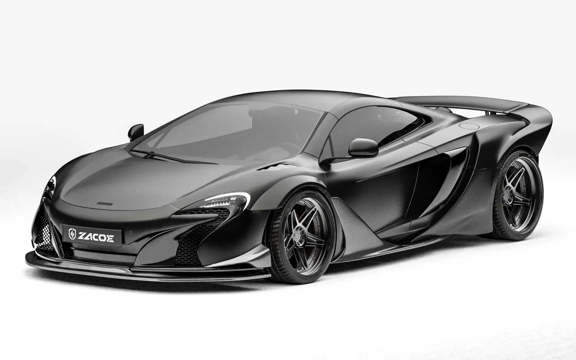 ZACOE McLaren 650S Carbon Fibre Body Kit (38pcs/set) - Image 16