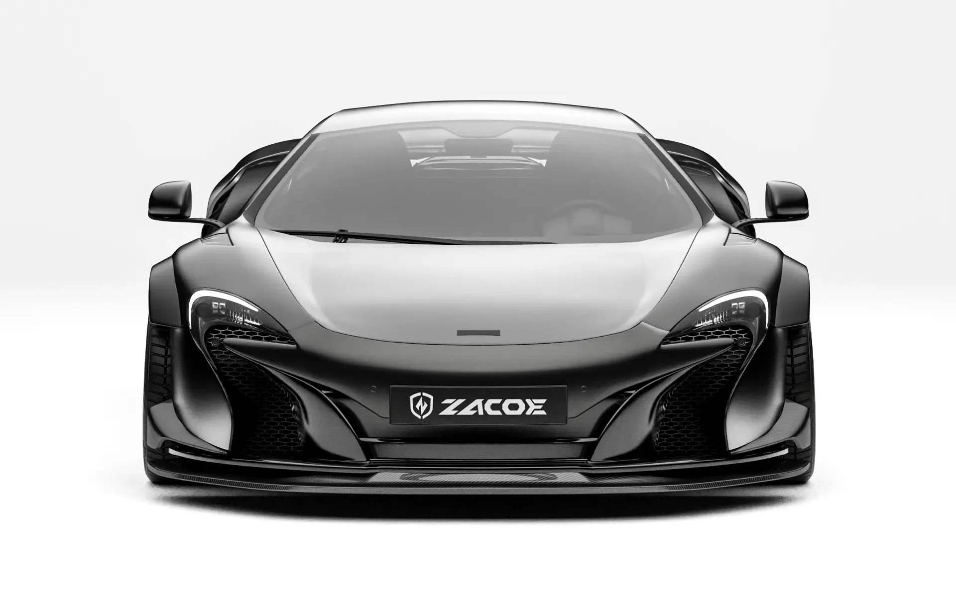 ZACOE McLaren 650S Carbon Fibre Body Kit (38pcs/set) - Image 18