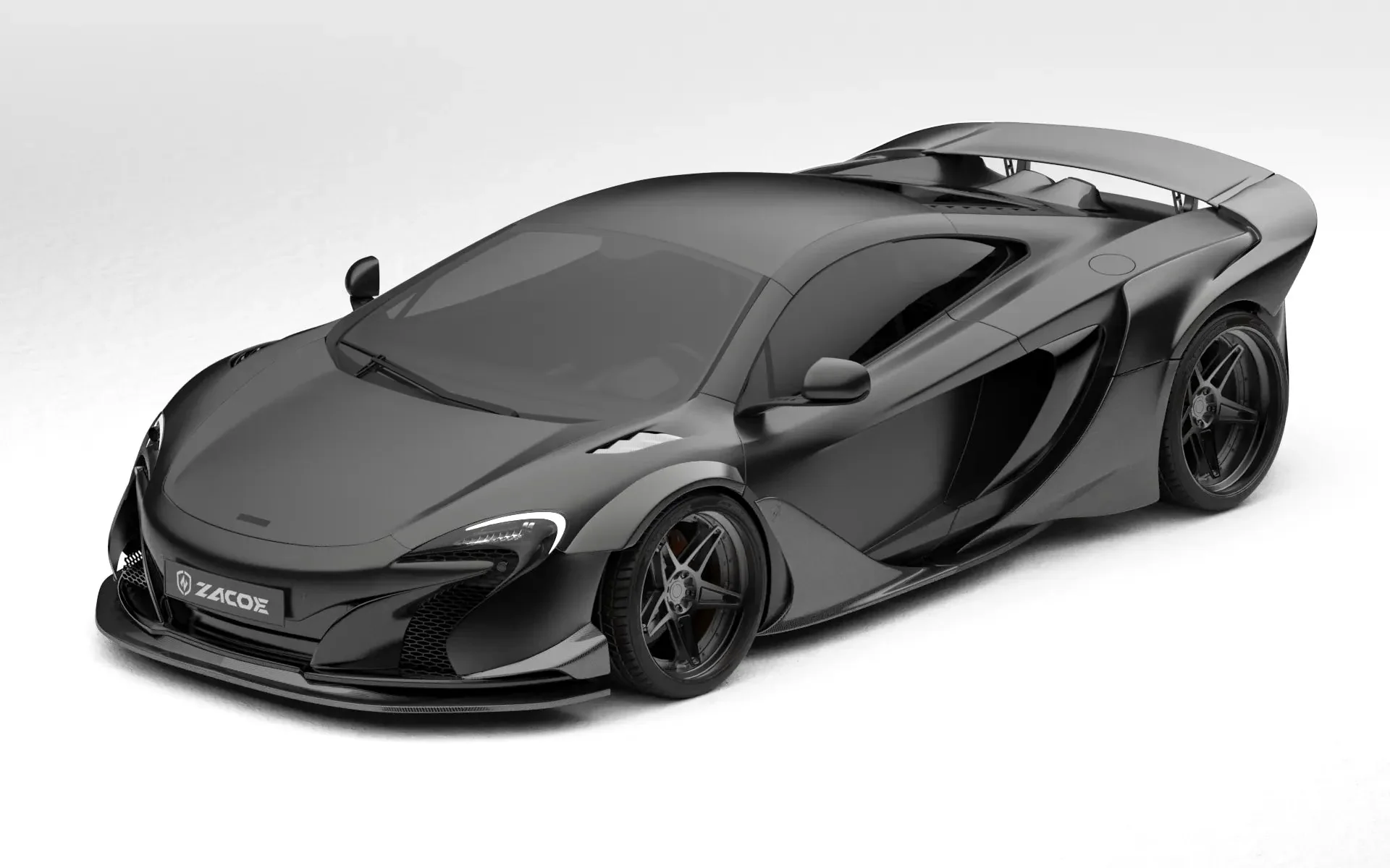 ZACOE McLaren 650S Carbon Fibre Body Kit (38pcs/set) - Image 3