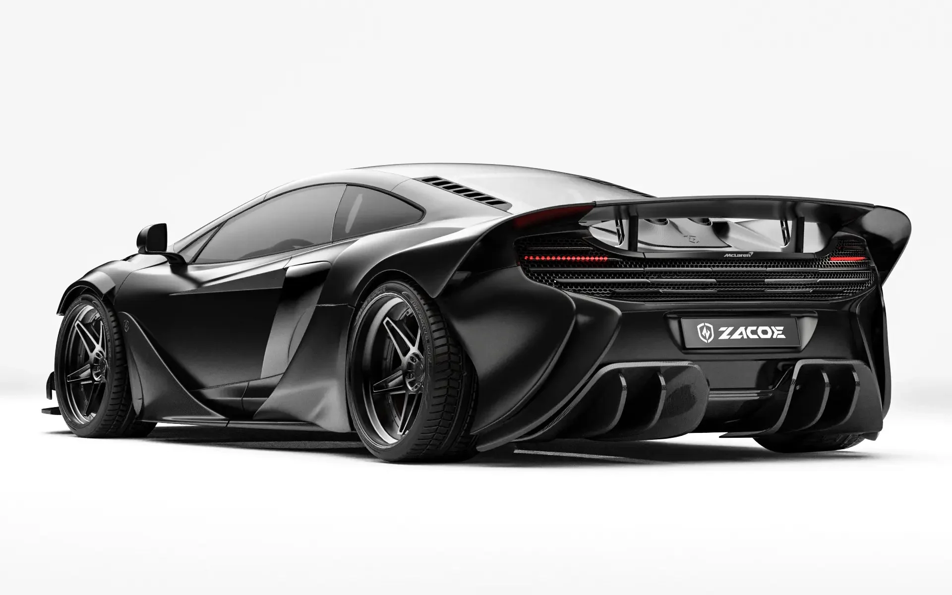 ZACOE McLaren 650S Carbon Fibre Body Kit (38pcs/set) - Image 5