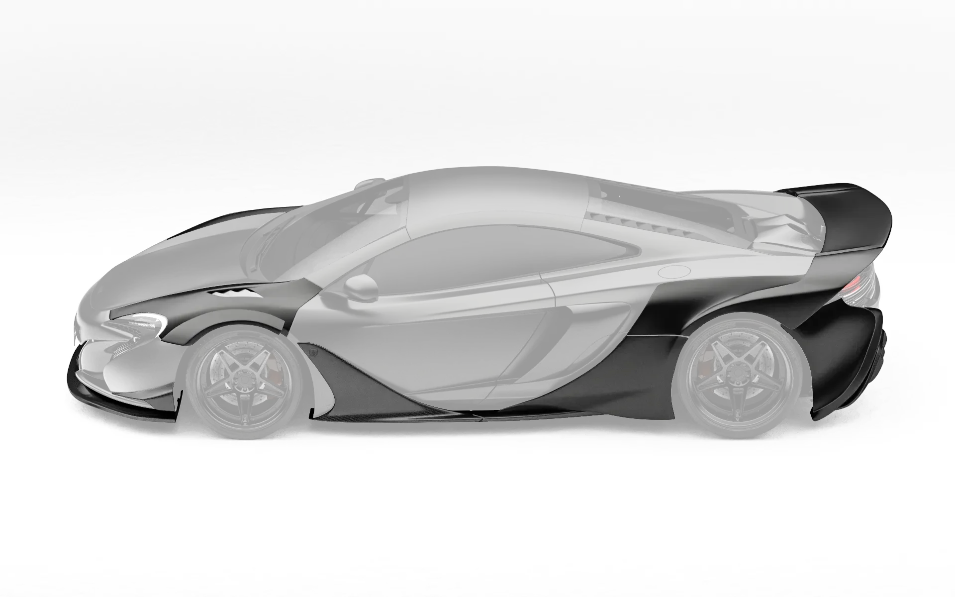 ZACOE McLaren 650S Carbon Fibre Body Kit (38pcs/set) - Image 7