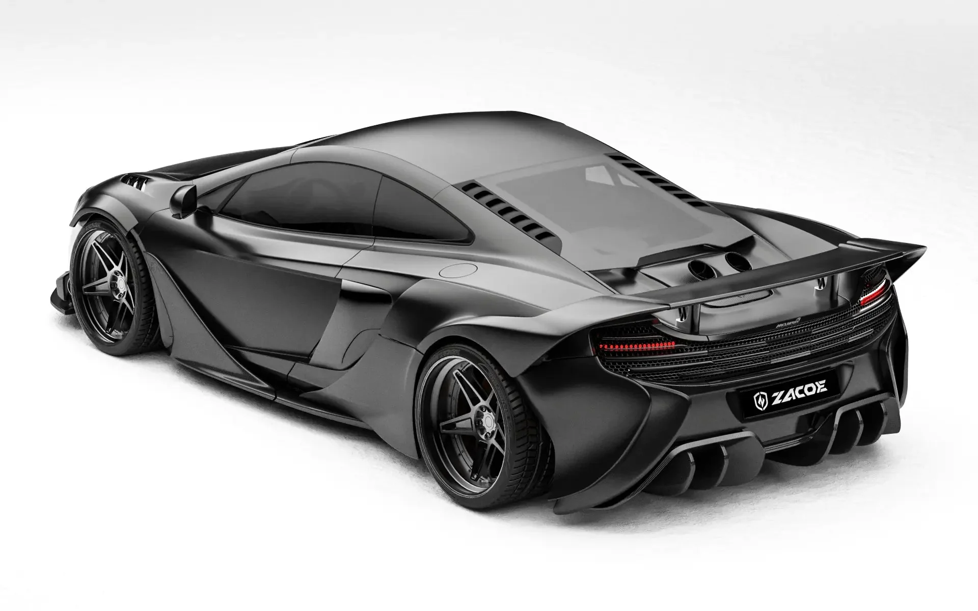 ZACOE McLaren 650S Carbon Fibre Body Kit (38pcs/set) - Image 8
