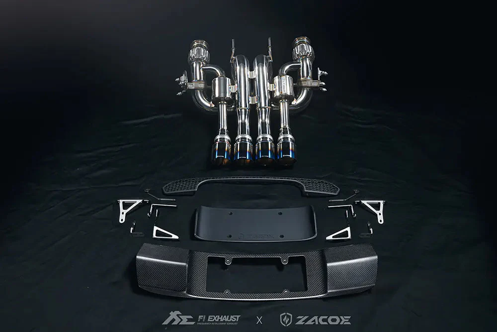 ZACOE McLaren 720s  Carbon Fibre  Body Kit (16pcs/set) - Image 14