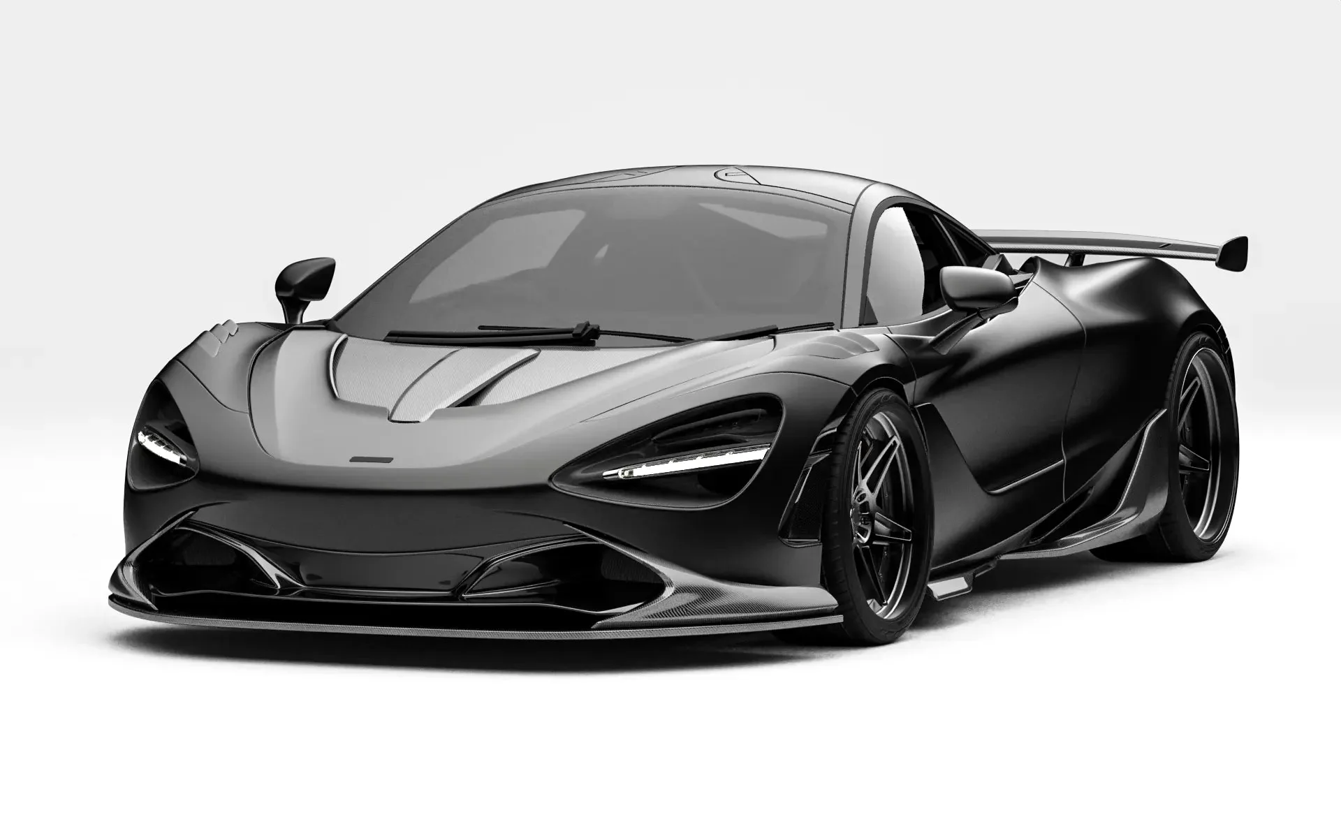 ZACOE McLaren 720s  Carbon Fibre  Body Kit (16pcs/set) - Image 18