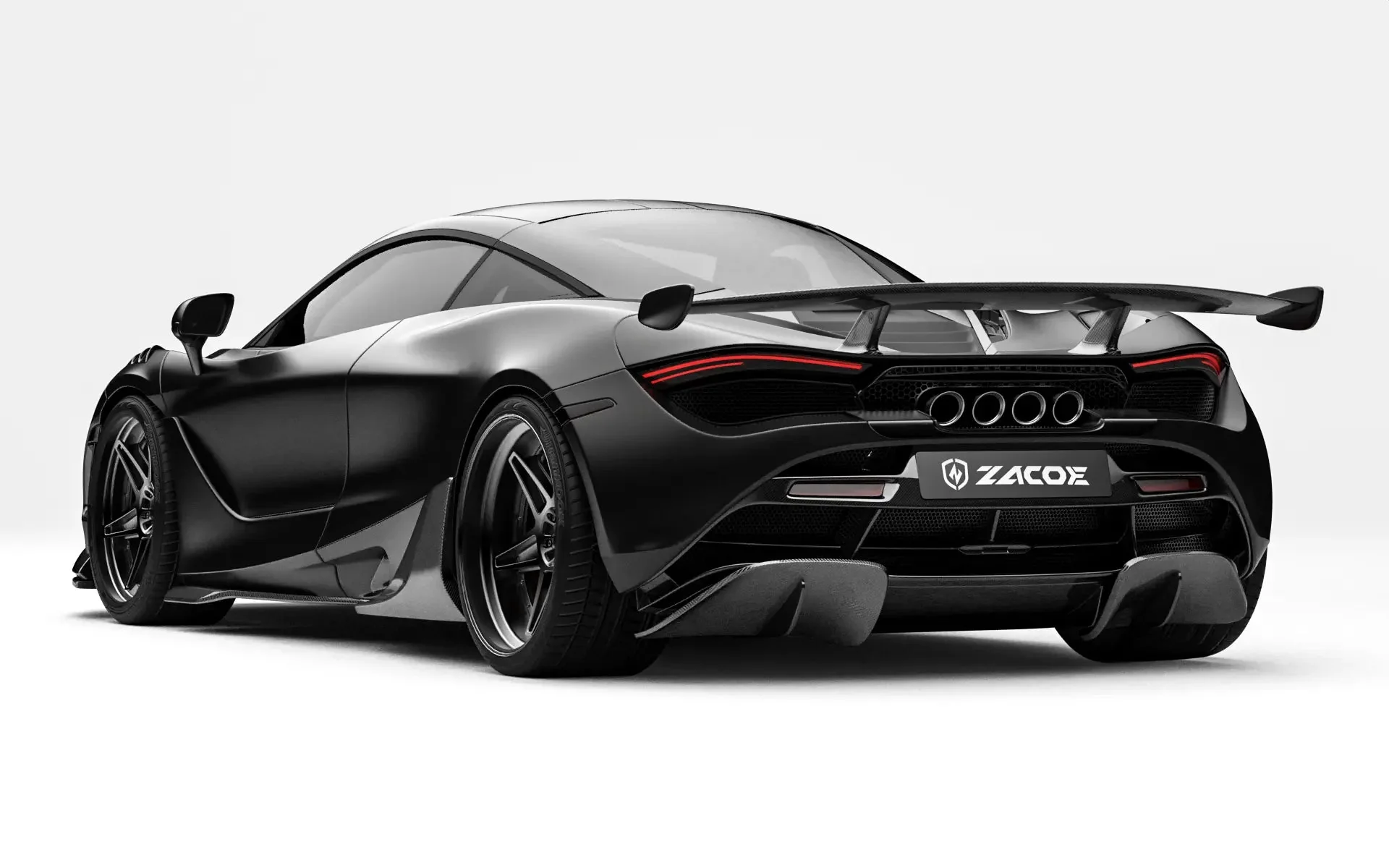ZACOE McLaren 720s  Carbon Fibre  Body Kit (16pcs/set) - Image 4