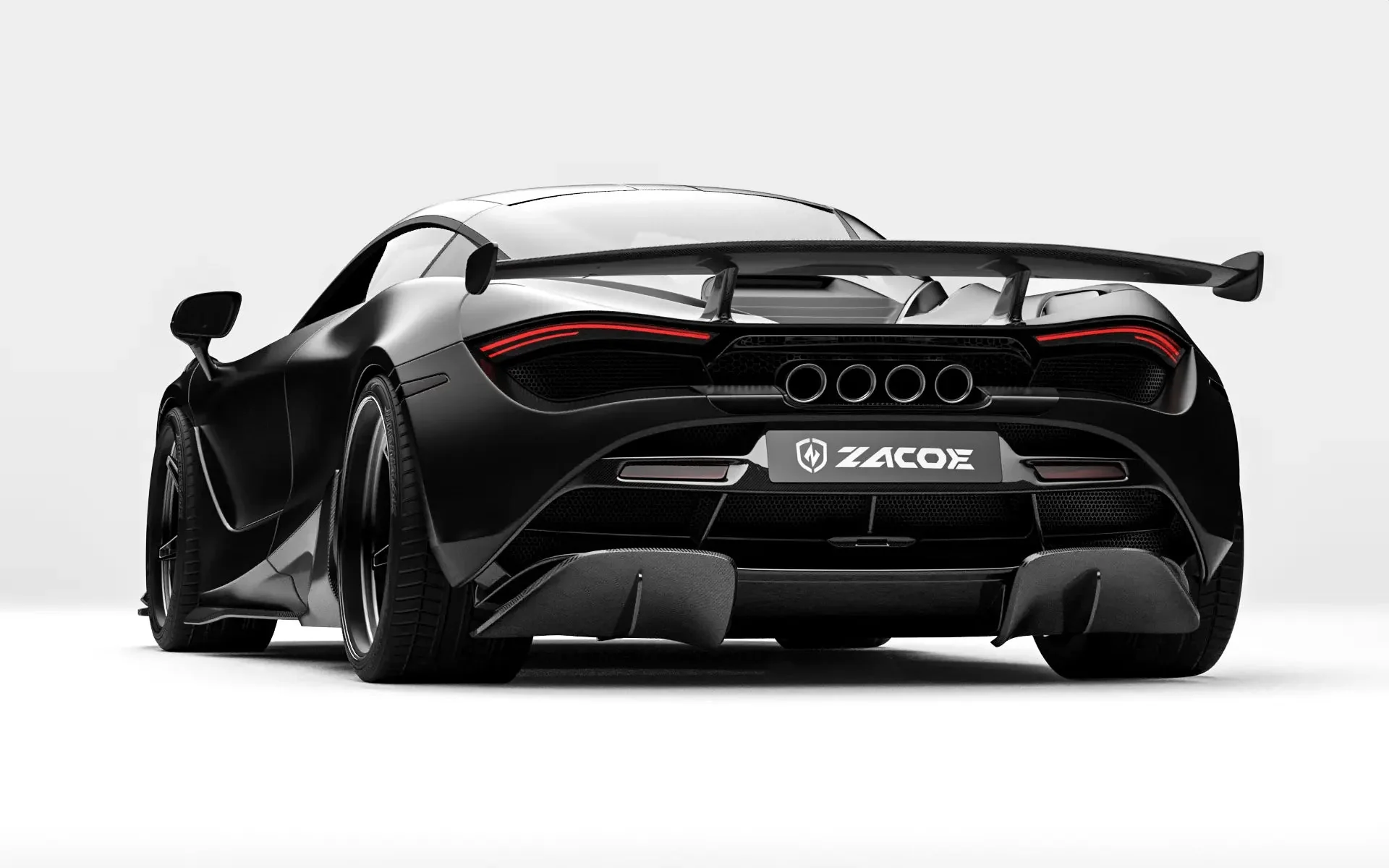 ZACOE McLaren 720s  Carbon Fibre  Body Kit (16pcs/set) - Image 6